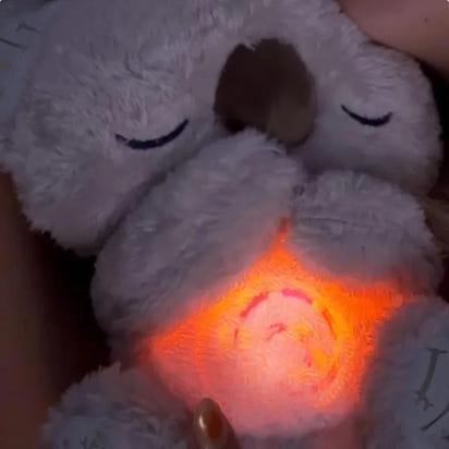 Koala de Peluche con Luz Nocturna y Música - Ayuda para Dormir Bebés