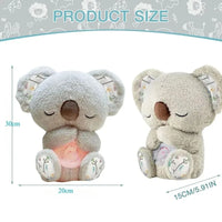 Koala de Peluche con Luz Nocturna y Música - Ayuda para Dormir Bebés