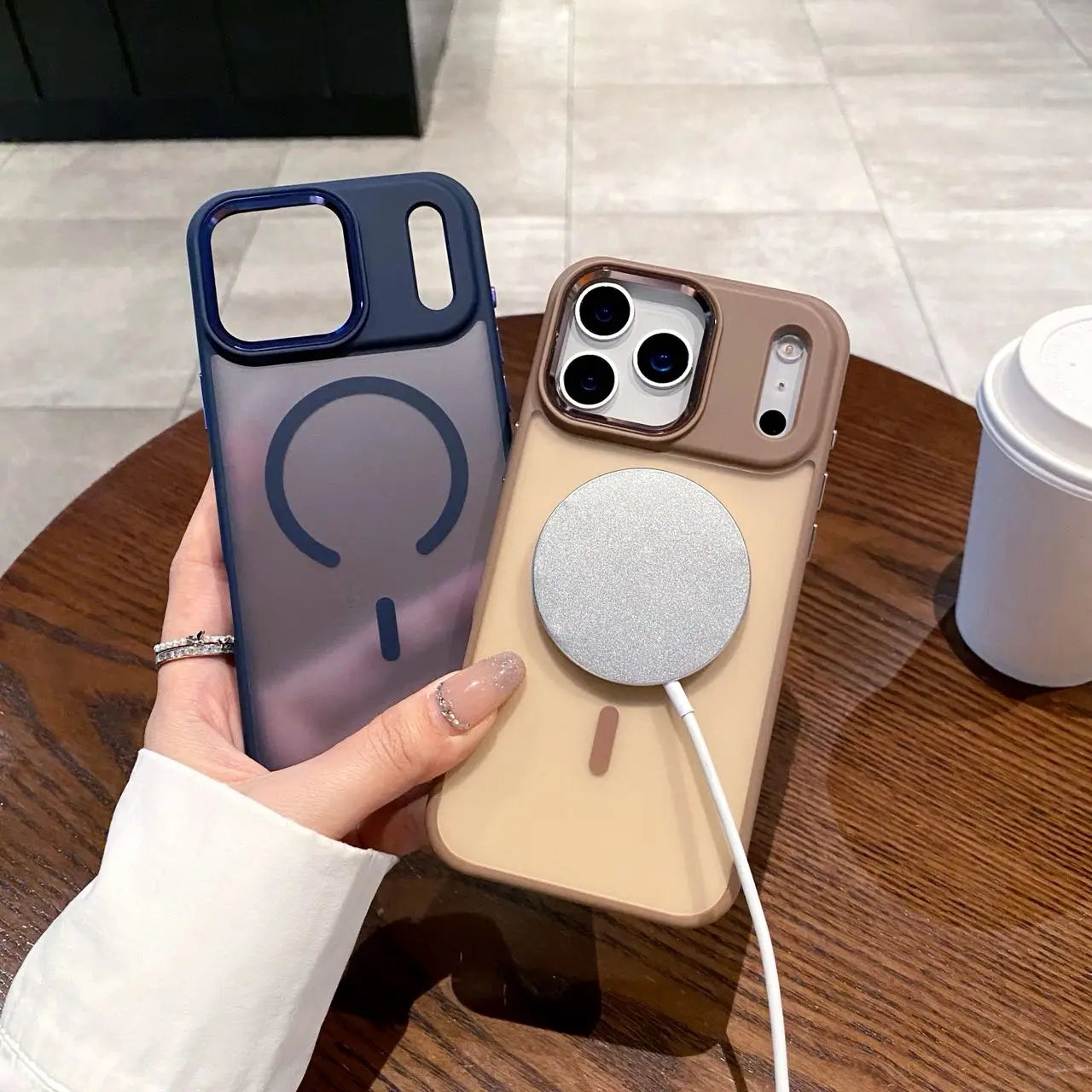 Funda 7 Colores Magnética iPhone MagSafe - Protección Anticaída Antideslizante